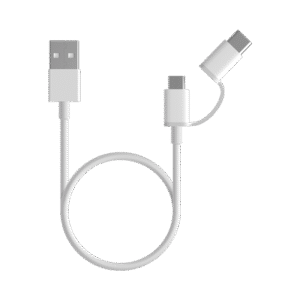 Câble USB Mi 2-en-1 (Micro USB vers Type C) 30 cm